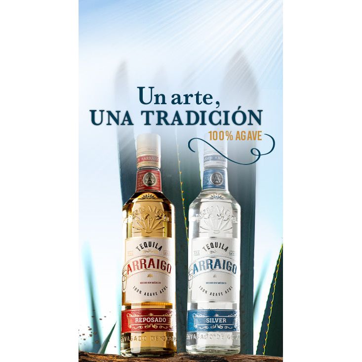 Arraigo Reposado Tequila, 100 % Agave