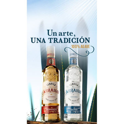 Arraigo Silver Tequila, 100% Agave